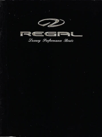 Regal 1997 Brochure