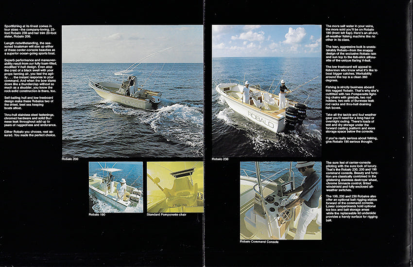 Robalo 1970s Brochure