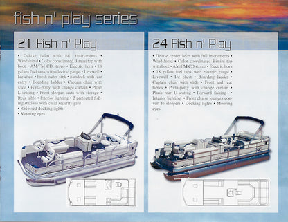 Beachcomber 2004 Pontoon Boat Brochure
