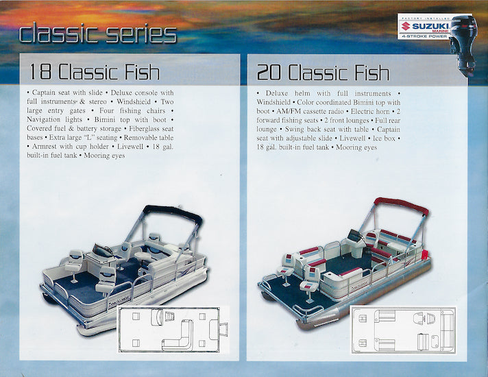 Beachcomber 2004 Pontoon Boat Brochure