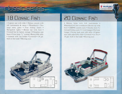 Beachcomber 2004 Pontoon Boat Brochure