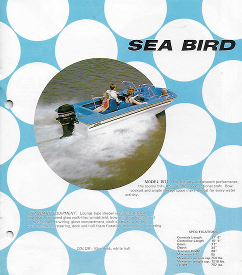 Sea Sprite 1970s Brochure