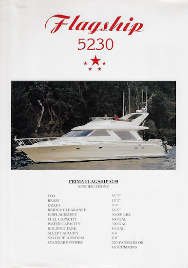Prima Flagship 5230 Brochure