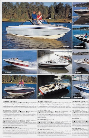 Beachcraft 1984 Poster Brochure