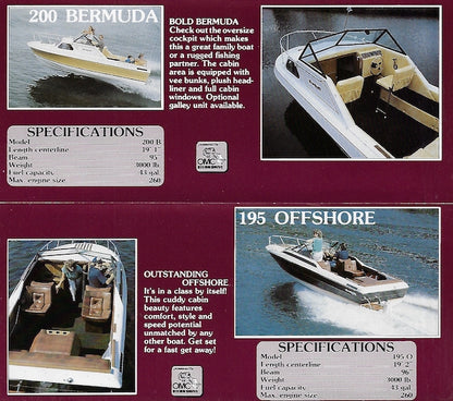 Beachcraft 1980s Fold Out Brochure