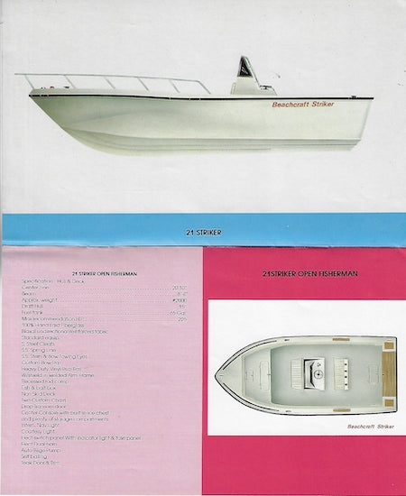 Beach Craft 1980s Brochure