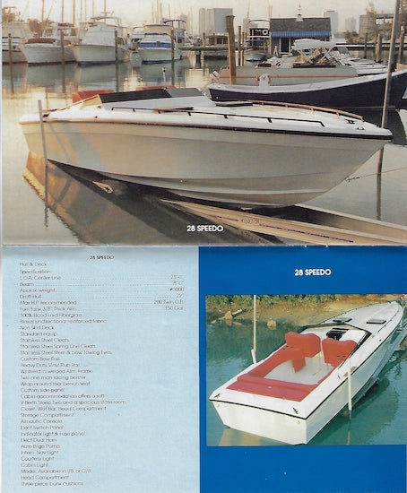 Beach Craft 1980s Brochure