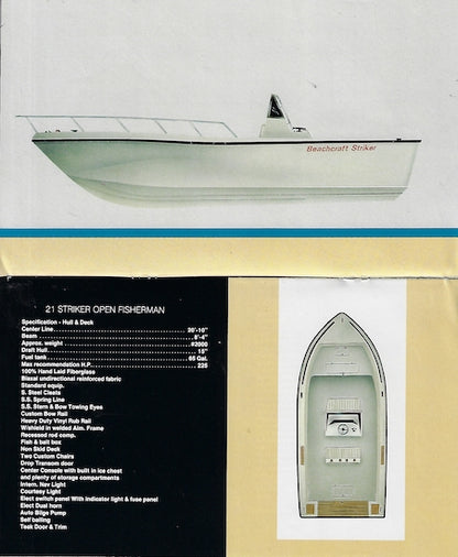 Beach Craft 1987 Brochure