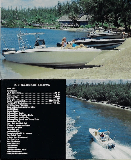 Beach Craft 1987 Brochure