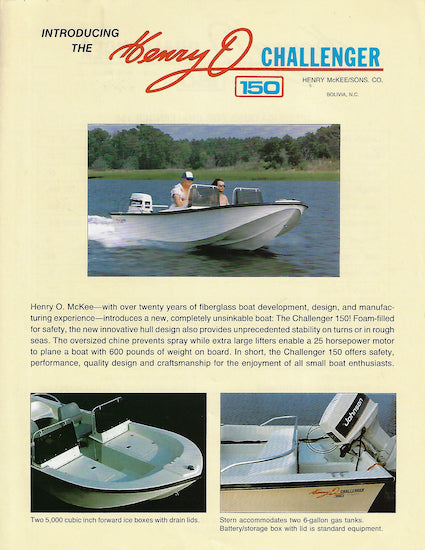 Henry O Challenger 150 Brochure