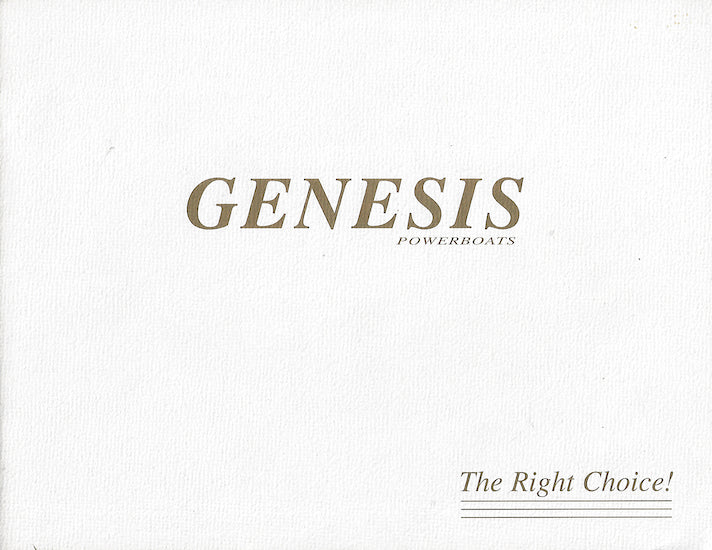 Geneis 1990s Brochure