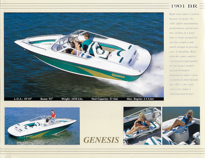 Geneis 1990s Brochure