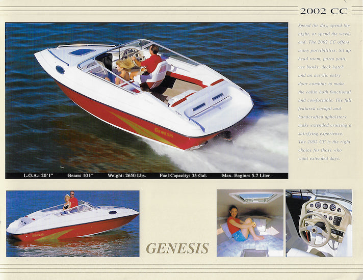 Geneis 1990s Brochure
