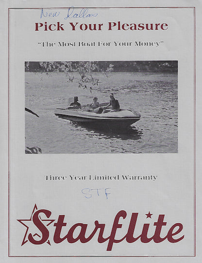 Starflite 1980s Brochure