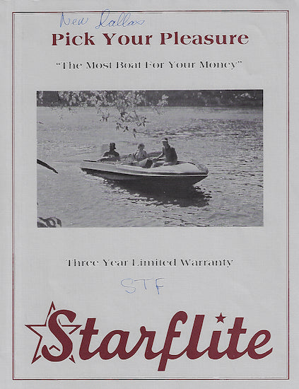 Starflite 1980s Brochure