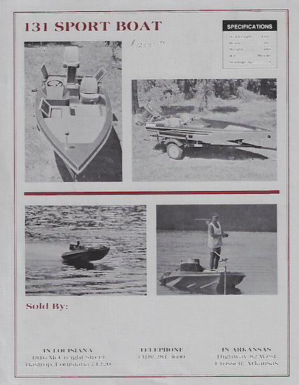 Starflite 1980s Brochure