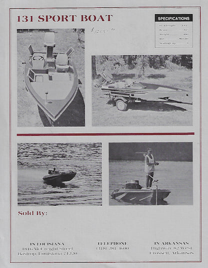 Starflite 1980s Brochure