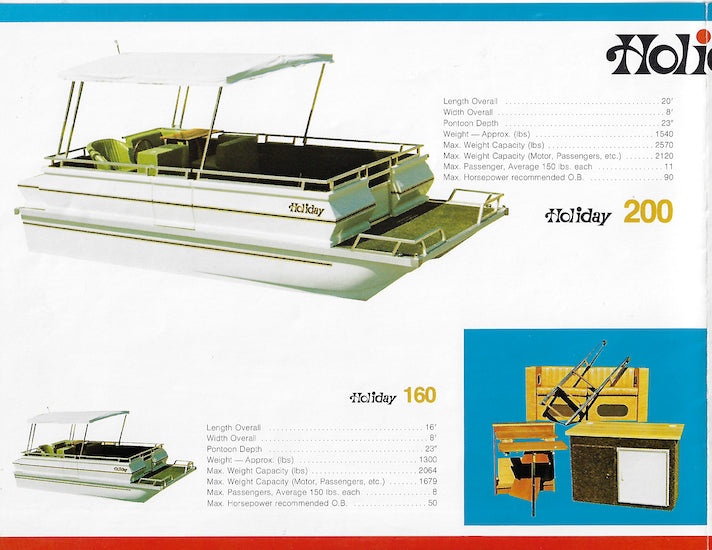 Holiday Pontoon Brochure