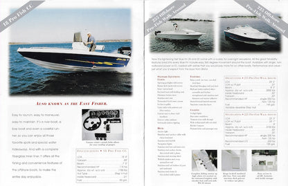 Blue Fin 1999 Brochure