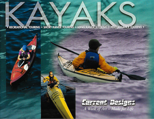 Current Designs 2004 Kayak Brochure