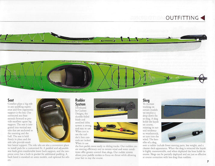 Current Designs 2004 Kayak Brochure