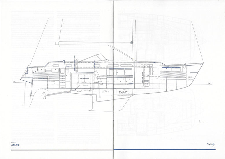 Hallberg-Rassy 43 Specification Brochure