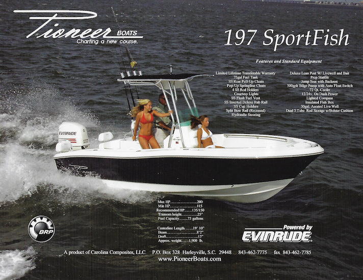Pioneer Sportfish 197 Brochure