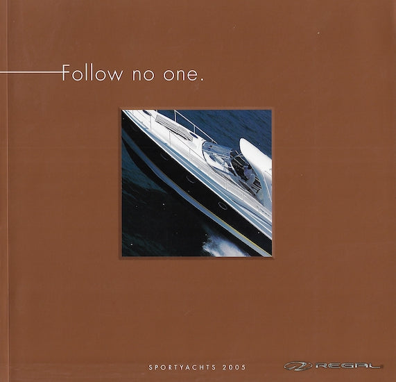 Regal 2005 Sportyachts Brochures