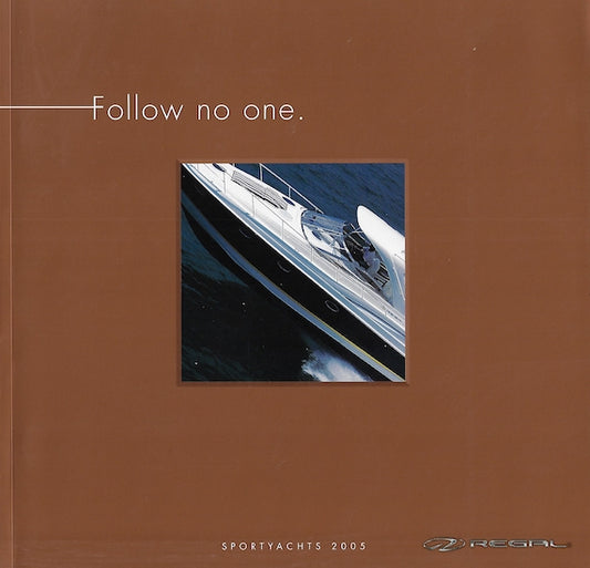 Regal 2005 Sportyachts Brochures