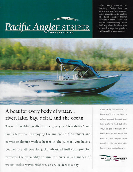 Pacific Angler Striper Forward Control Brochure