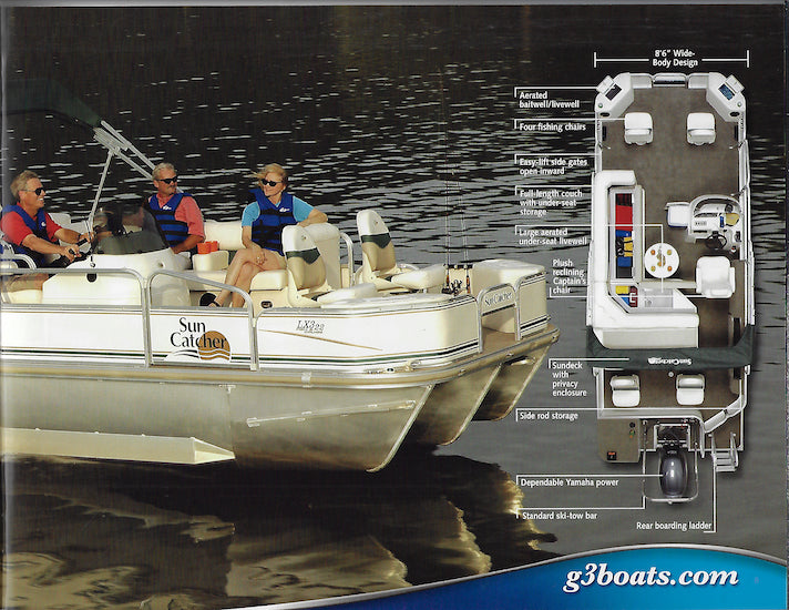 G3 2005 Sun Catcher Pontoon Brochure