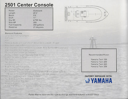 Parker 2005 Brochure