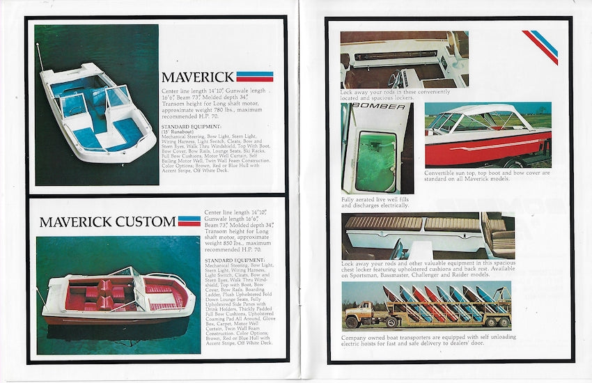 Bomber 1970s Brochure