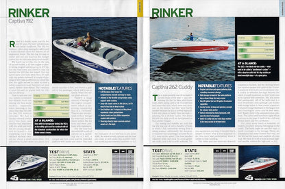 Rinker 2005 Boating Like Magazine Reprint Brochure