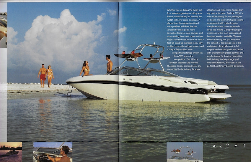 Bennington 2005 Azure Deck Brochure