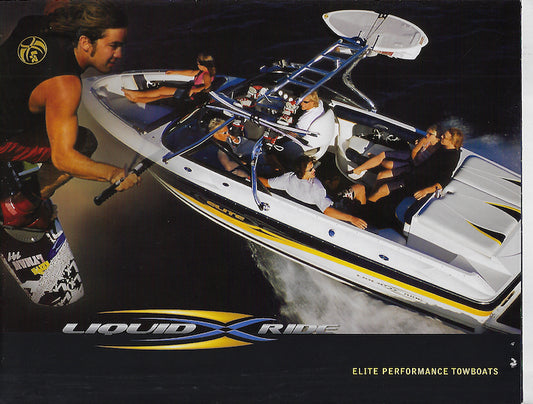Liquid Ride 2005 Poster Brochure