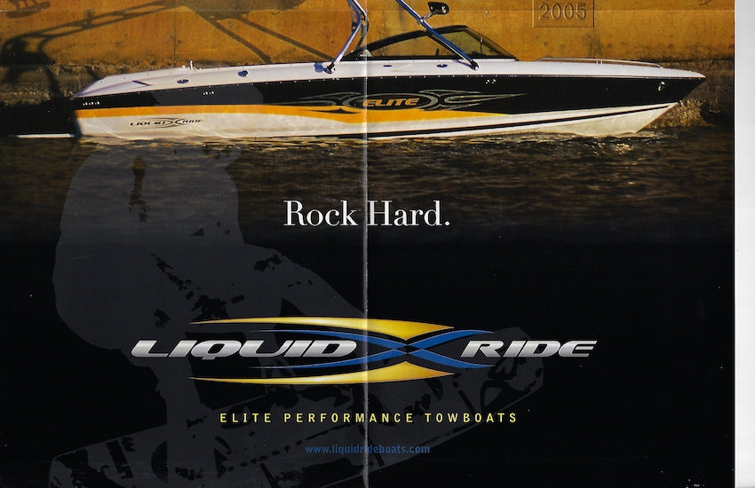 Liquid Ride 2005 Poster Brochure