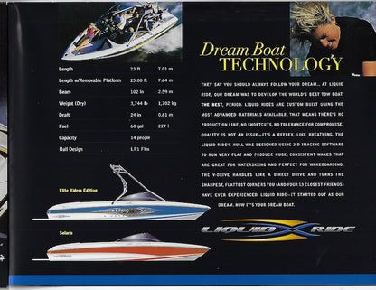 Liquid Ride 2005 Poster Brochure
