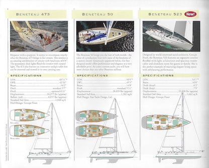 Beneteau 2005 Sail Brochure