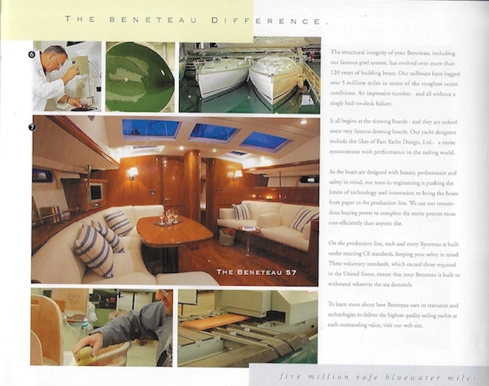 Beneteau 2005 Sail Brochure
