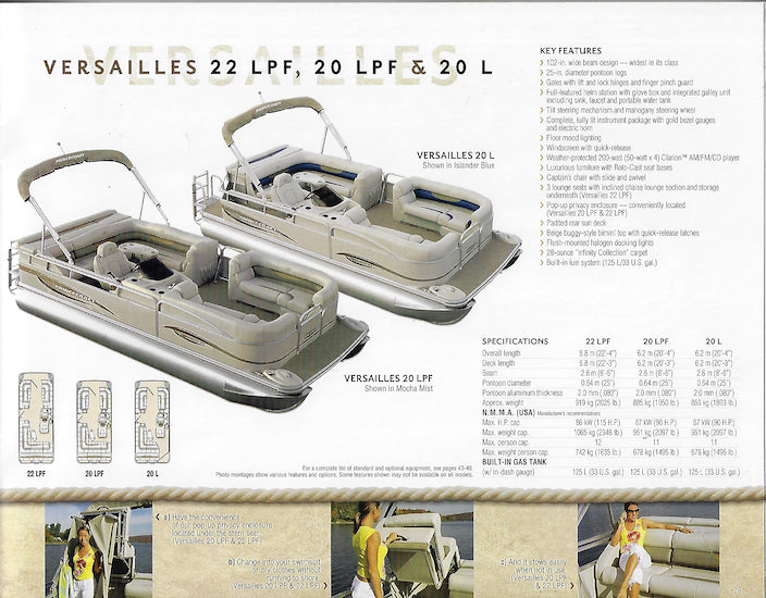 Princecraft 2005 Pontoon & Deck Boats Brochure