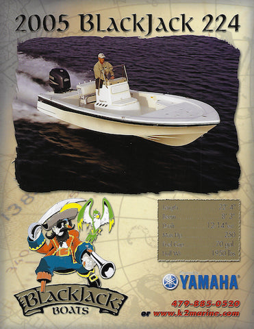 Blackjack 224 Brochure