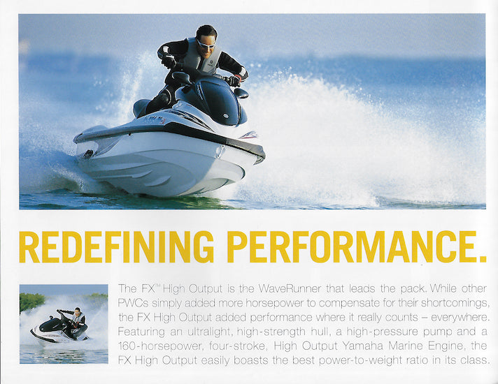 Yamaha 2005 Waverunner Brochure