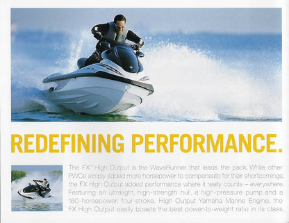 Yamaha 2005 Waverunner Brochure