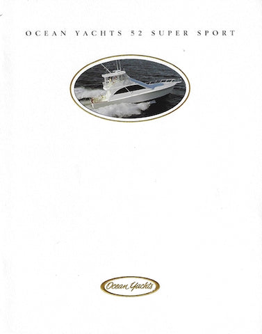 Ocean 52 Super Sport Brochure