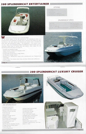 Splendor 2000s Brochure