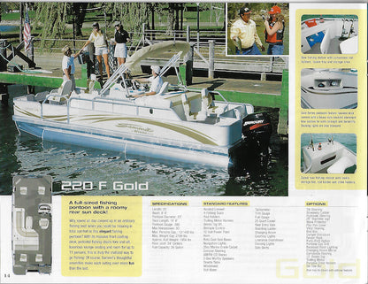 Triton 2005 Summit Pontoon Brochure