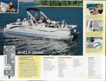 Triton 2005 Summit Pontoon Brochure