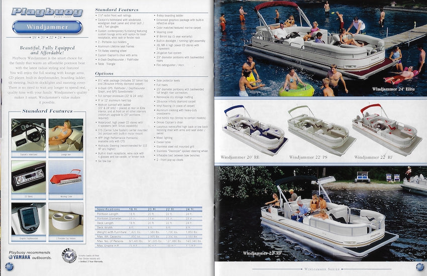 Avalon 2005 Pontoon Brochure