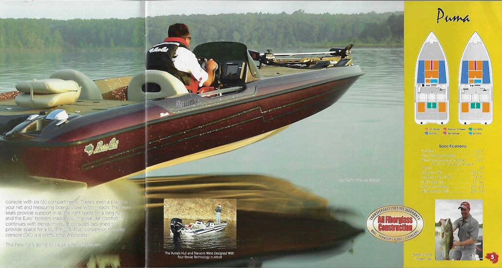 Bass Cat 2005 Brochure